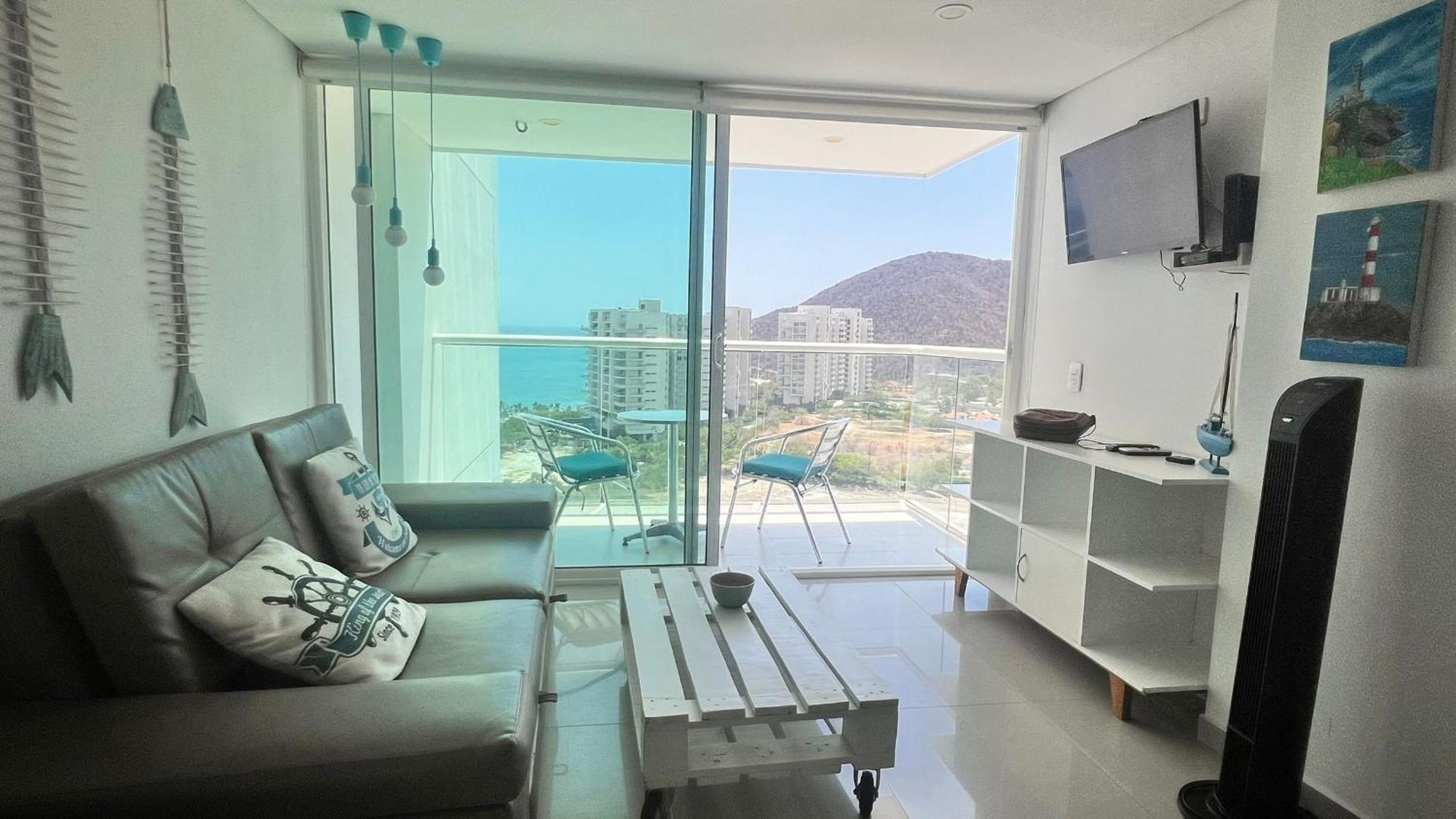 Edificio Areia En Pozos Colorados, Apto 2 Habitaciones 2 Banos Санта-Марта Екстер'єр фото