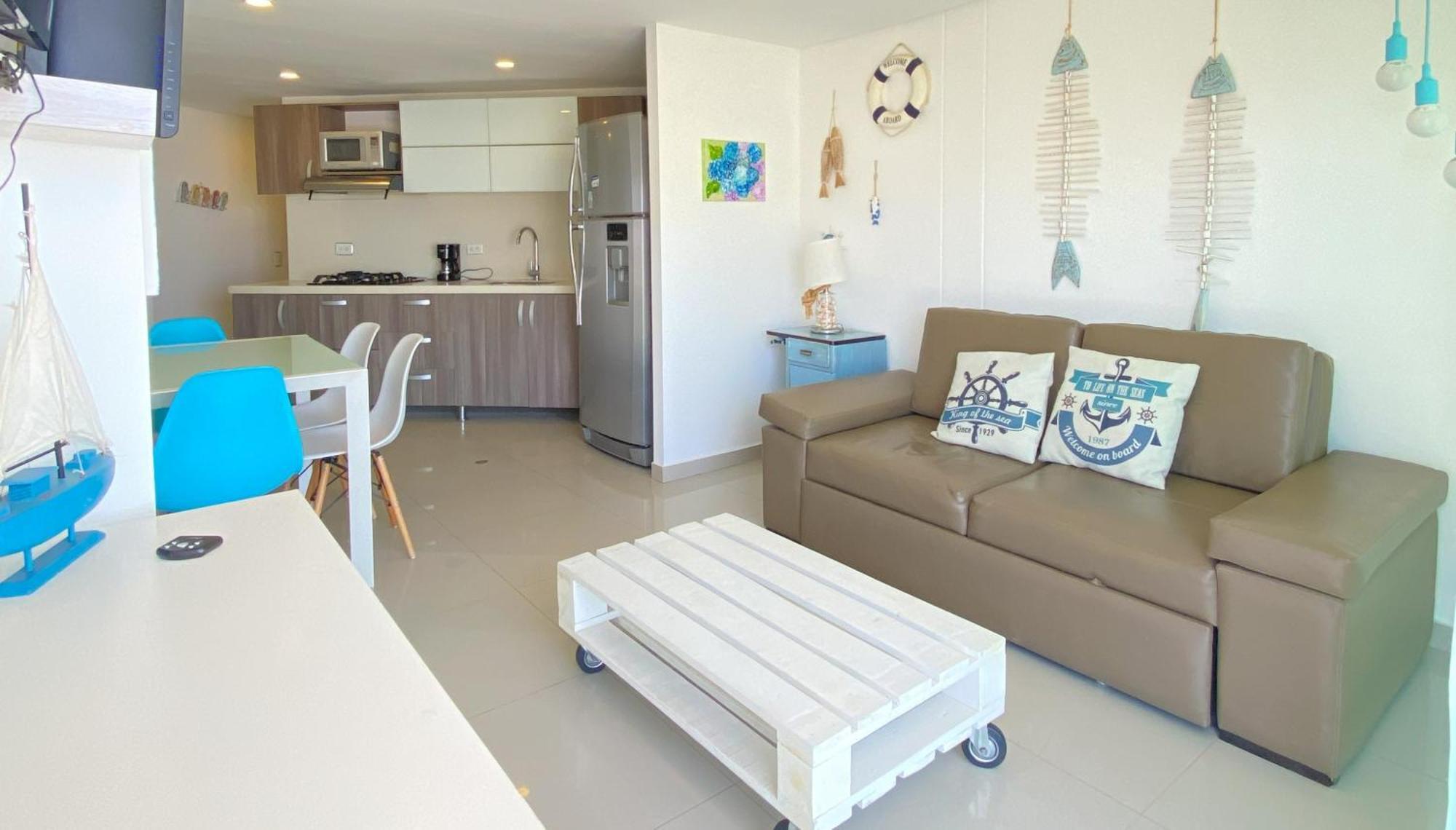 Edificio Areia En Pozos Colorados, Apto 2 Habitaciones 2 Banos Санта-Марта Екстер'єр фото